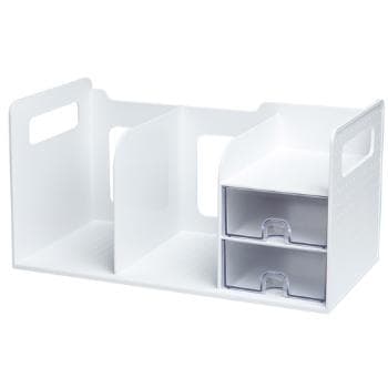 서랍책꽂이(화이트/42300/시스맥스)