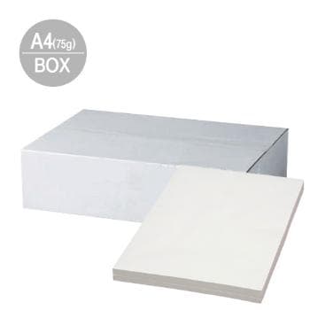 크린페이퍼A4/무진지/스카이블루/75g/250매*10권/박스