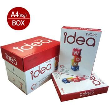 아이디어워크 복사용지(A4/80g/500매*5권/박스)