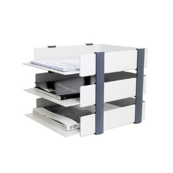 데코트레이(3단/진회색/카파맥스)