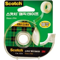 스카치 매직테이프(122A/18mm*16M/3M)