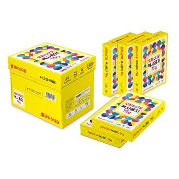 오피스디포 복사용지(A4/75g/500매*5권/박스)